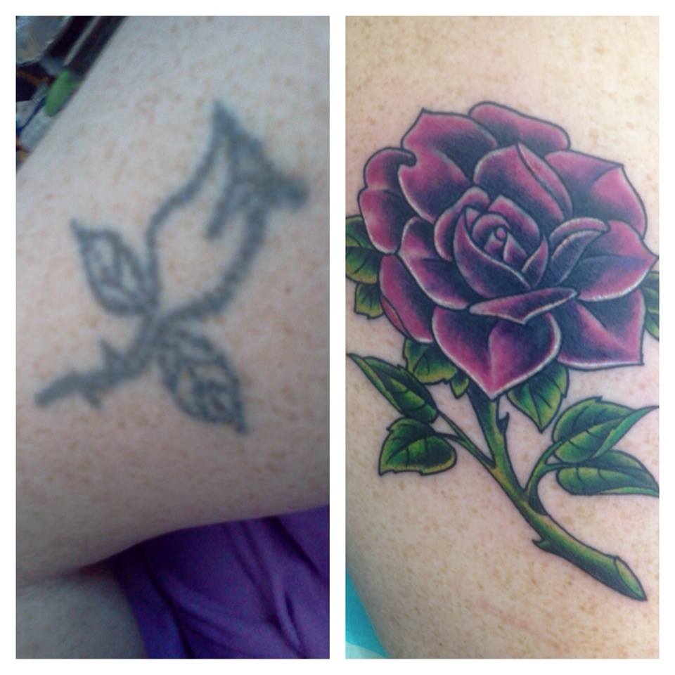 Flower coverup